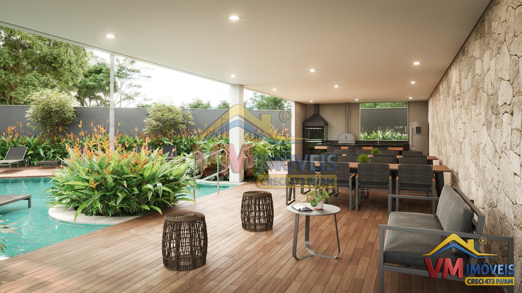 Le Jardin — Casa 03 — Área gourmet — foto 4