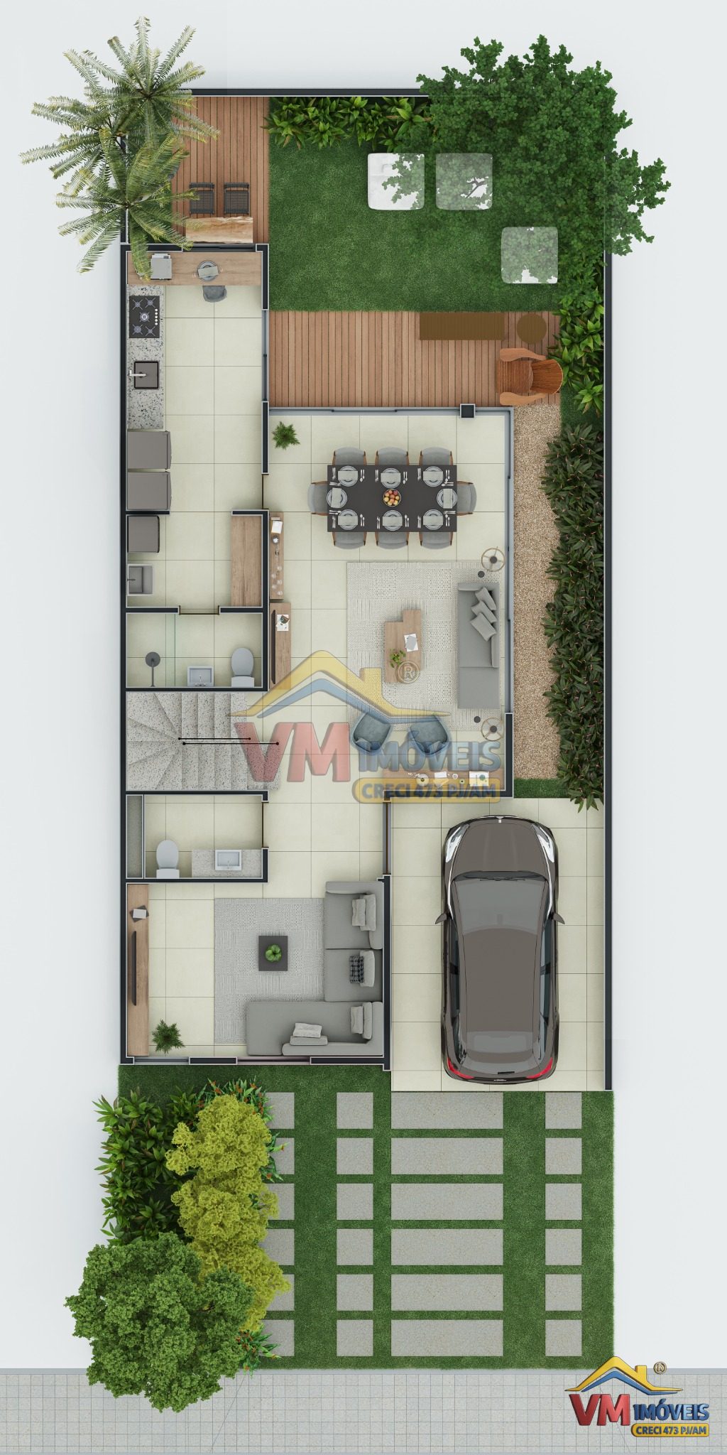 Planta referente a Le Jardin — Casa 03