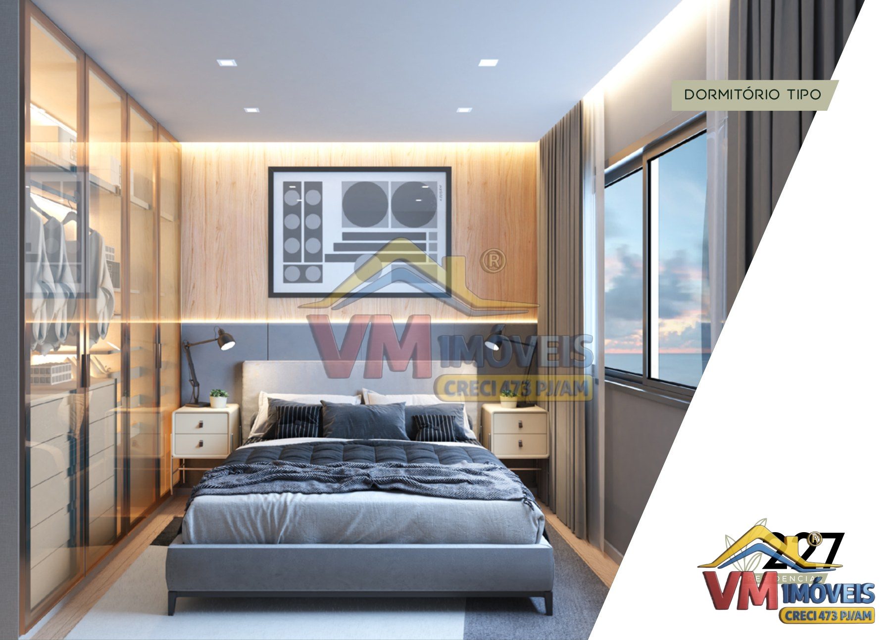 Residencial 227 | Apartamento 103 — Quartos — foto 3