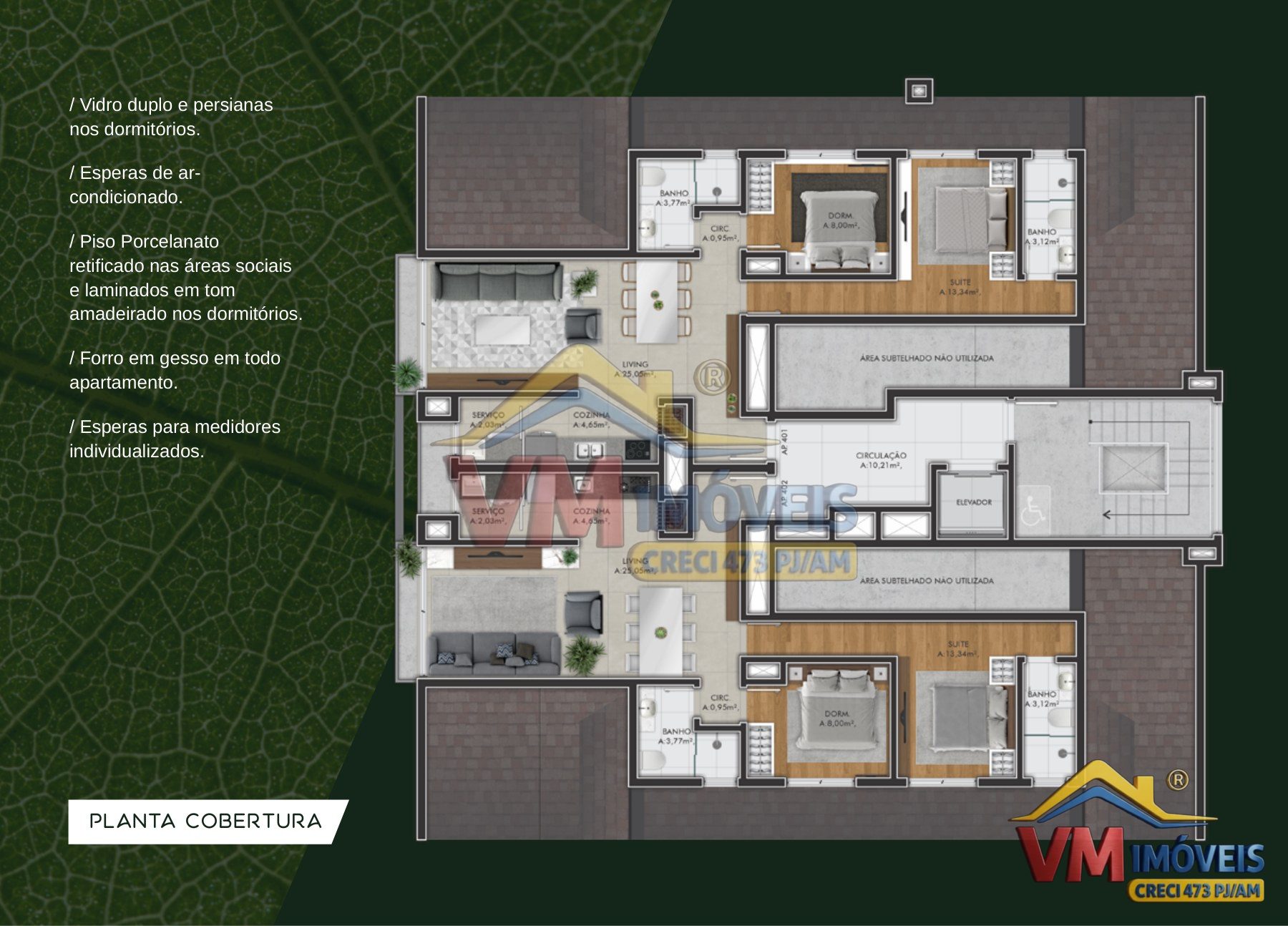 Residencial 227 | Apartamento 402 — Plantas — foto 4