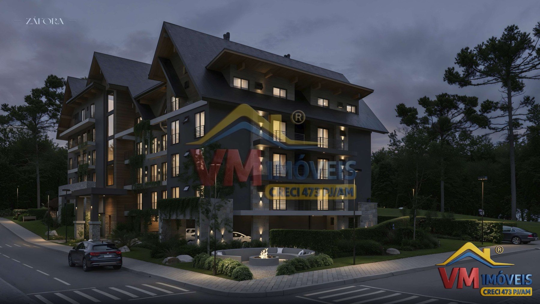 Záfora Gramado | Cobertura 502 — Fachada e exterior — foto 2