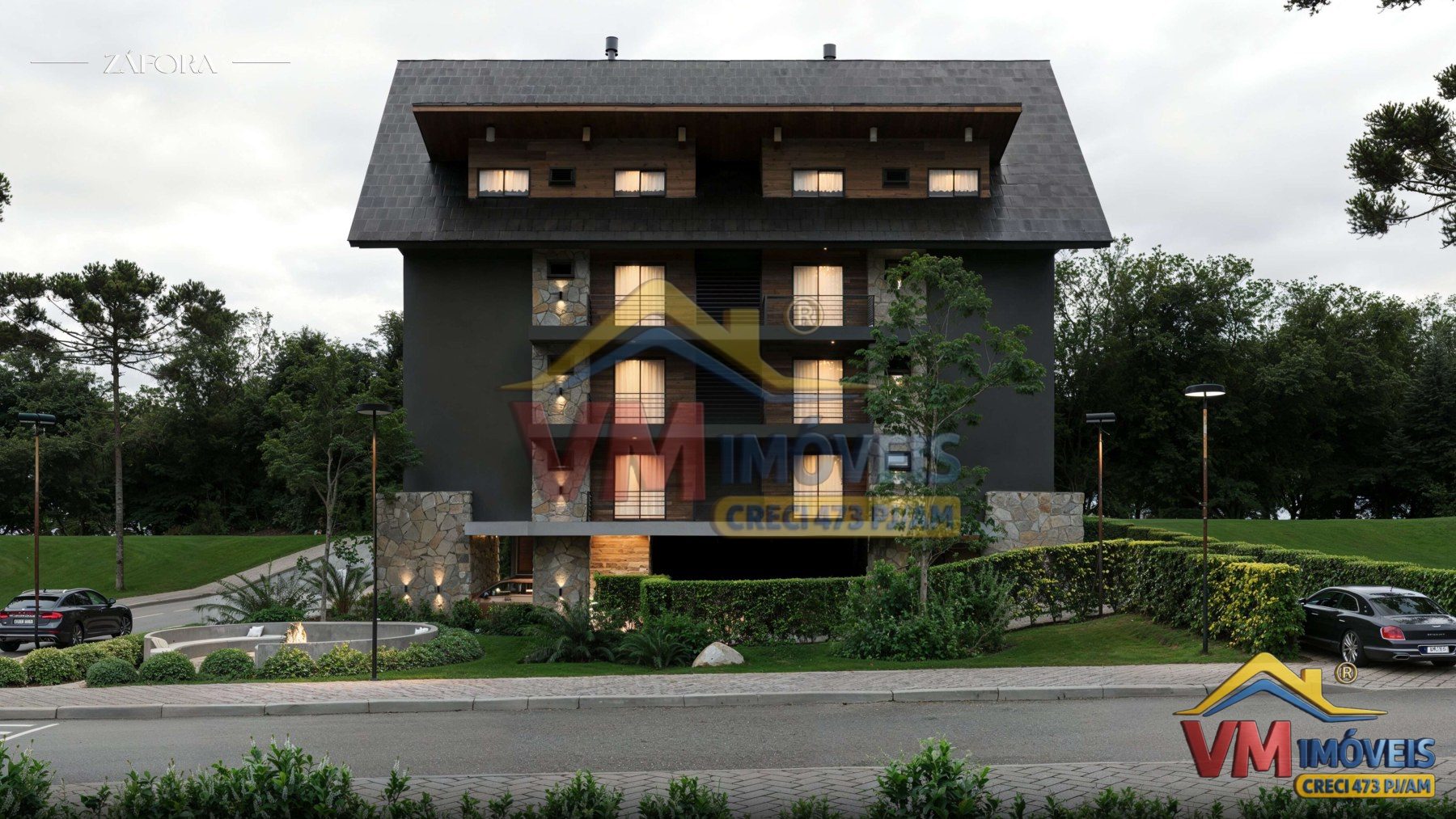 Záfora Gramado | Cobertura 502 — Fachada e exterior — foto 3